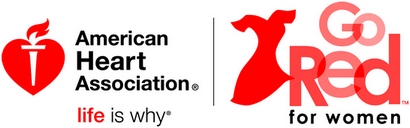 Go Red For Women and American Heart Association Logos